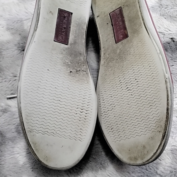 Sperry Top Sider Women's Pink Sequin Shoes Size 8M - Picture 7 of 8